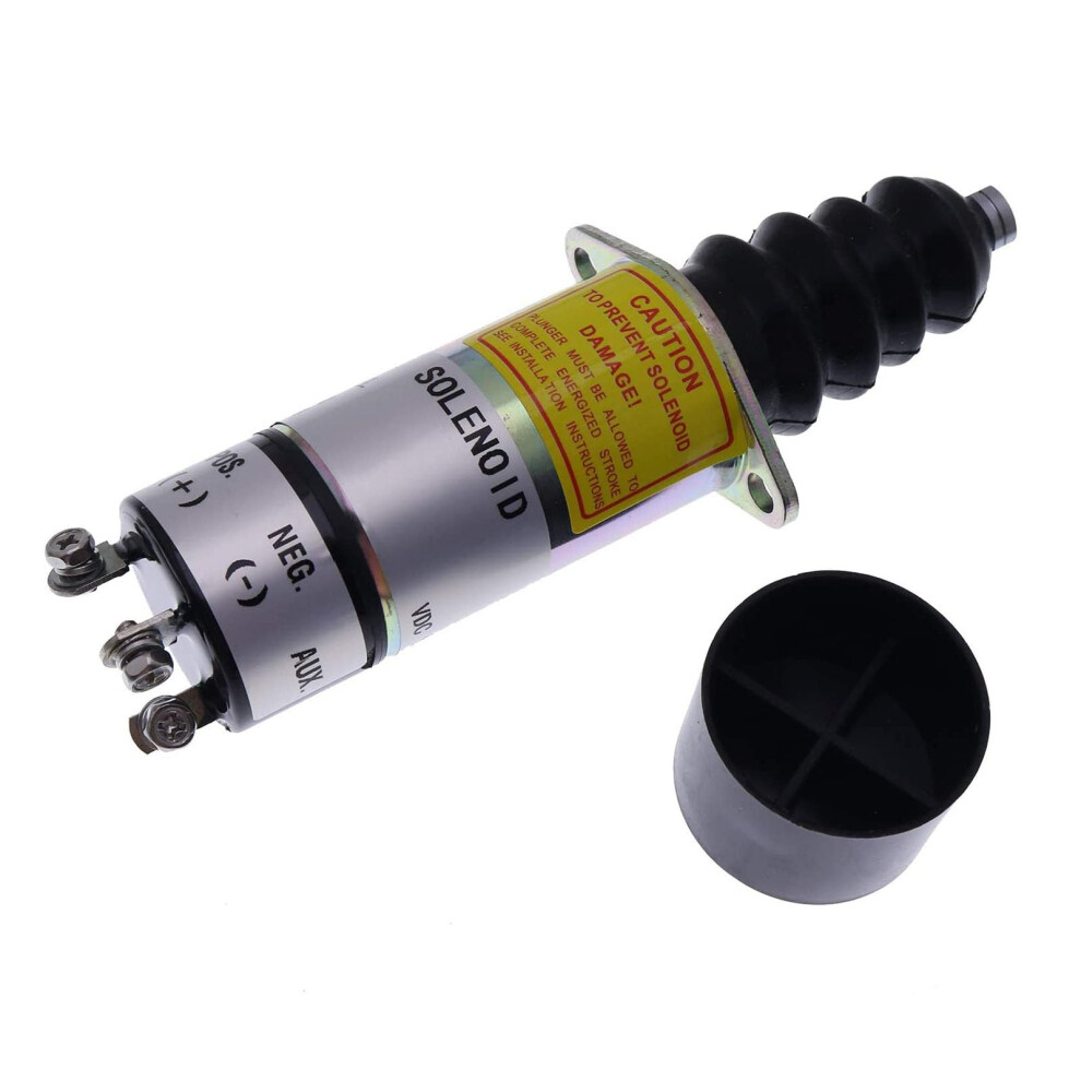 Stop Solenoid 12V 150212D6u1b2s1a Replacement For Woodward Engine Quick Shutdown 9001264267070