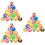 75 Stuks 32 Mm Rubberen Elastische Springballen Voor Kinderen 7
