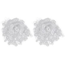 4 Santa Claus Grappige Valse Baard Feestartikel
