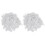 4 Santa Claus Grappige Valse Baard Feestartikel 1