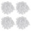 4 Santa Claus Grappige Valse Baard Feestartikel 5