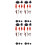 688 Stks/Set Kerstman Diy Sierartikelenkit Accessoires 6