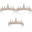 3 Stuks Strass Kroon Hoofdband Voor 5