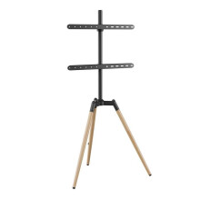 Suporte de Som GMB para TV com Tripé Giratório, para Telas de 32'' a 65'', Altura Ajustável, Rotação de 70, Compatível com VESA