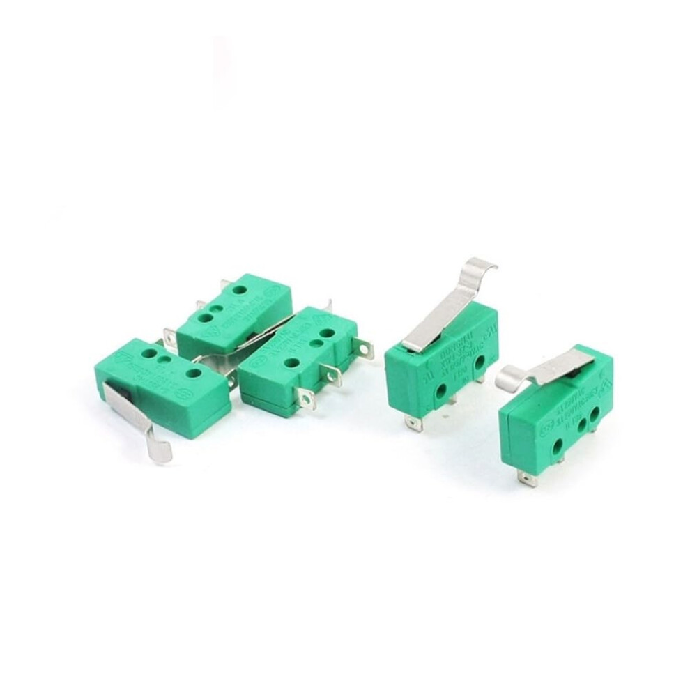 5Pcs Kw43z3 Spdt No Nc Momentary Hinge Lever Limit Switch Microswitch Ref: 4712 9001264219611