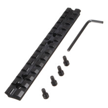 14Cmcope/Rail Mount 13 Slots Black Ref: 9771