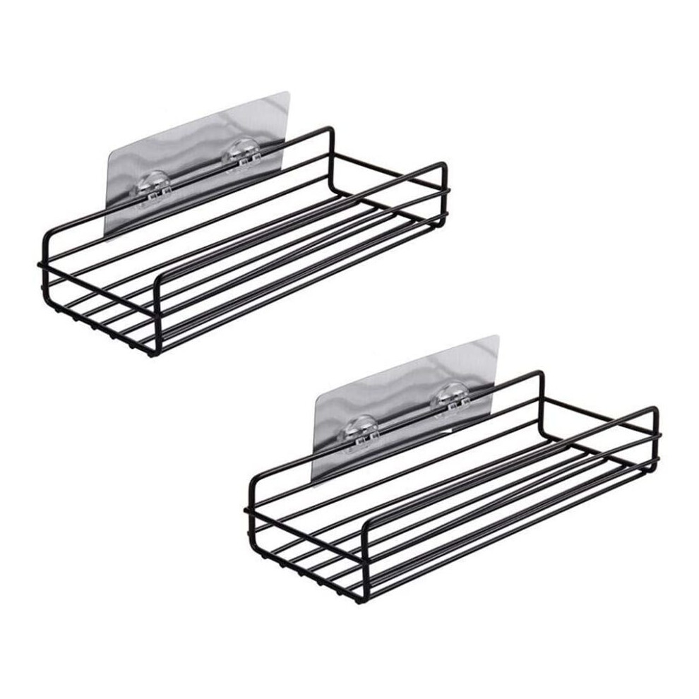 Elegant Storage Solutions, Self Adhesive Installation, No Drilling Required, Strong Adhesion For Bathrooms And Kitchens, Floating Shelves With Hooks F 9554910028766