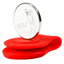 Set met hulpmiddelen voor het repareren van golfdivots, magnetische petclip met golfbalmarkers, grappig ontwerp, duurzaam accessoire, lichtgewicht en