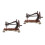 2Pcs Mini De Para Decoração De Casa De 8