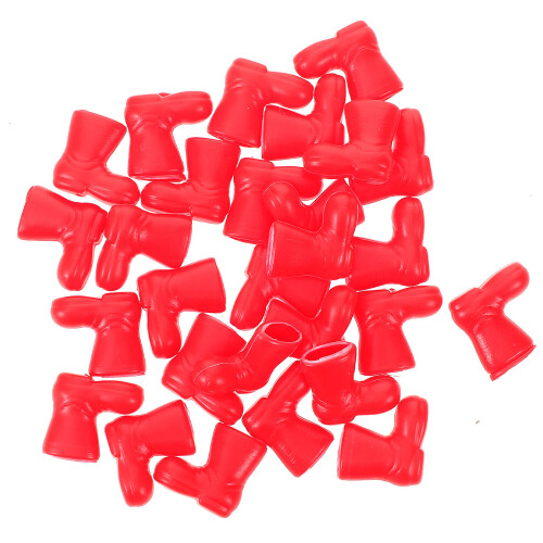 150 Unidades Mini Botas De Noel Para Decoração E Brinquedo 2