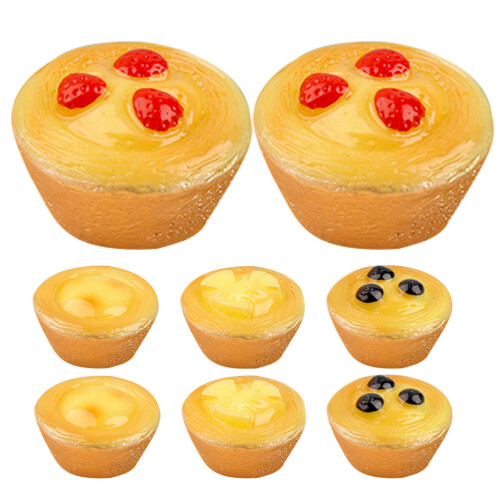 8 Unidades Mini Torta De Acessório Para Casa De 2