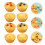8 Unidades Mini Torta De Acessório Para Casa De 6