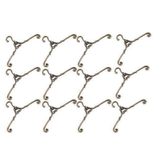 48 Peças Mini Cabides De Roupas Acessório Para Casa