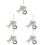 5 Unidades Pulseira De Animal De Pelúcia Para Do 8