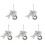 5 Unidades Pulseira De Animal De Pelúcia Para Do 4