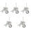5 Unidades Pulseira De Animal De Pelúcia Para Do 5