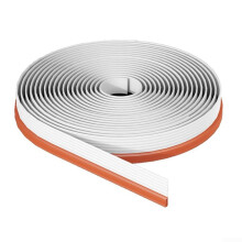 Weatherproof sealing strips for sliding windows, designed to efficiently block cold air and noise (whiteorange) Ref: 7530