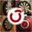 Dart Surround with Intermediate Ring, Dartboard Protection Ring Ref: 8103 4