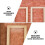20 Unidades Mini Quadro Decorativo Paisagem Micro 1:12 9
