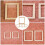 20 Unidades Mini Quadro Decorativo Paisagem Micro 1:12 8