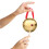 Conjunto De Gong Pequeno Com Baqueta Metal 10