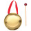 Conjunto De Gong Pequeno Com Baqueta Metal 3