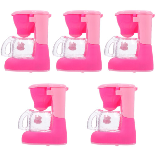 5 Unidades Mini Eletrodomésticos Simulação De Café 2