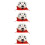 4 Unidades Poupança Daruma Jarra Moedas Decoração 9
