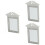 3 Unidades Miniatura Estilo Para Decoração ( ) 6