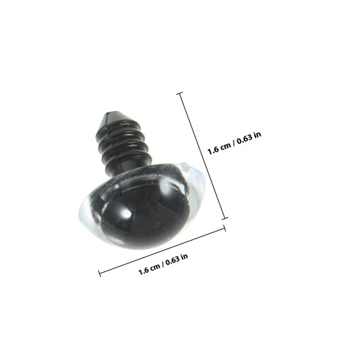 De Olhos De De Pelúcia, Plástico 12 Mm/10 Mm 1
