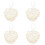 4Pcs De De Com Rosa Floral 5