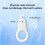 8Pcs NonAbrasive Sponges Toothbrush Dental Scrubber Tools-White 7