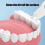 8Pcs NonAbrasive Sponges Toothbrush Dental Scrubber Tools-White 4