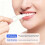 8Pcs NonAbrasive Sponges Toothbrush Dental Scrubber Tools-White 5