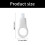 8Pcs NonAbrasive Sponges Toothbrush Dental Scrubber Tools-White 3