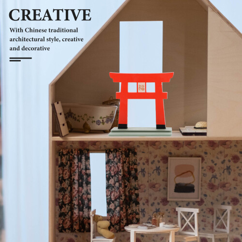 4 Unidades Enfeite De Chinesa Mini Decorativo 2