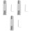 3Pcs Barra De Ligação Para Halteres 10Cm 3