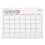 Calendário De Parede 2026 Mensal Para Escritório E Casa 1