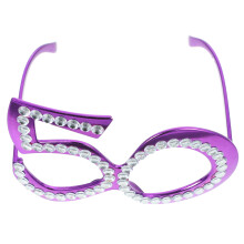 5 Pares De Óculos 50 Com Strass Acessório Para De Fotos