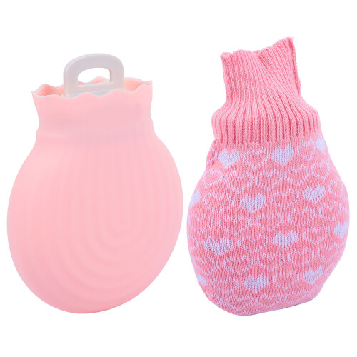 3Pcs Garrafa Silicone com Bolsa Térmica