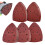 Furniture sandpaper sheets triangular design, Improve sanding efficiency, sturdyresistant 1