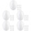 50 Pcs Fake Eggs Diy Decorations For Chicken Egg Crafts 8