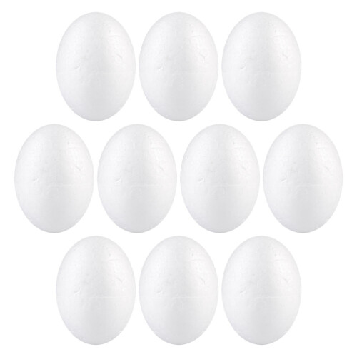 50 Pcs Fake Eggs Diy Decorations For Chicken Egg Crafts 1