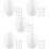 50 Pcs Fake Eggs Diy Decorations For Chicken Egg Crafts 10