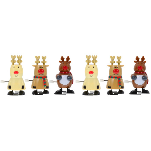 6 Unidades De Natal Temáticos De Plástico Para Crianças 1