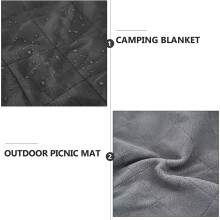 Outdoor Kampeerdeken Fleece Siësta Vochtbestendig