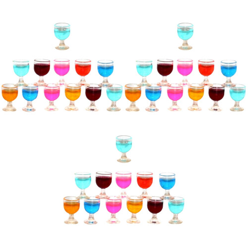 3Conjuntos Mini Cocktail Para Material Durável 2