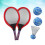 Um Par De Raquetes De Tênis Com De Badminton 8