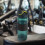 Kunststoff-Wasserflasche, großes Fassungsvermögen, 9