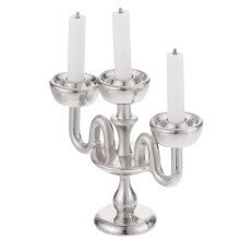 4 Unidades Castiçal Três Velas Miniatura -Vela Acessórios Casa